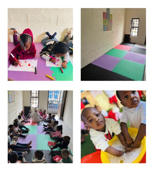 Clean daycare learning spaces and activities